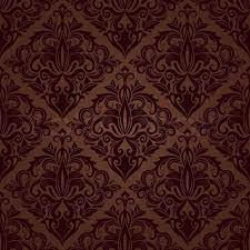 Download free vector floral abstract background design with colorful flowers. Seamless Brown Floral Vector Wallpaper Stock Vector Colourbox
