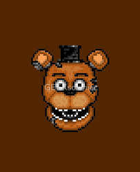 Five Nights At Freddy S 2 Pixel Art Withered Old Freddy Ipad Case Skin By Geeksomniac Five Nights At Freddy S Pixel Art Five Night
