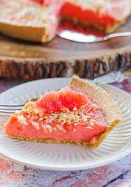 Ruby Red Grapefruit Tart Recipe Home And Plate Recipe Grapefruit Pie Grapefruit Tart Orange Recipes Dessert