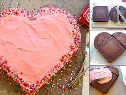1/2 tl backpulver, wasser und milch hinzufügen. Aus Zwei Runden Kuchen Ganz Einfach Ein Herz Zaubern Oder Das Herz In Wunschfarbe In Einem Kastenkuchen Verstecken Tolle Idee Fur Den Valentinstag Foto Veroffentlicht Von Schuhfreak Auf Spaaz De