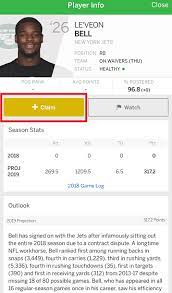 Use these settings to give everyone in the league a fair chance at picking up players. Adding Free Agents Espn Fan Support
