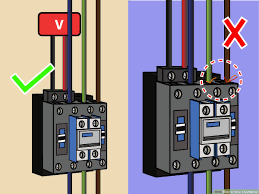 Many large pieces of equipment are powered directly from high voltage lines. How To Wire A Contactor 8 Steps With Pictures Wikihow