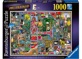 Over 65 of his books have been published around the world. Arb Games Jigsaw Puzzles Jigsaw Puzzles By Piece Count 1000 Piece Jigsaw Puzzles Ravensburger 1000s Colin Thompson Awesome Alphabet E