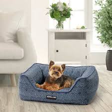 Kirkland Signature 21 X25 Rectangular Cuddler Dog Bed Blue