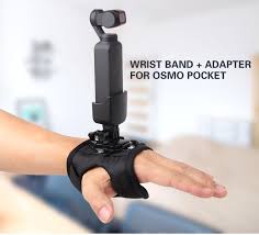 Dji Osmo Pocket Accessories Handheld Gimbal Stabilizer Adjustable Wristband Expansion Adapter Wrist Strap For Osmo Pocket Camera