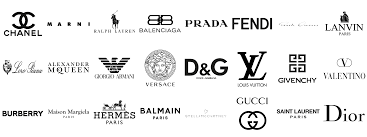 Top 30+ Luxury Designer Fashion Brands and Logos in 2025