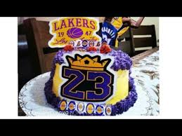 Garden party baby shower theme, pink & gold baby shower theme, princess swan baby shower theme, blue confetti baby shower theme and more. How To Make A Lakers Cake Youtube