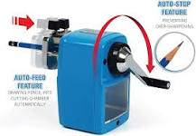 Amazon.com: CARL Angel-5 Pencil Sharpener, Blue : Office Products