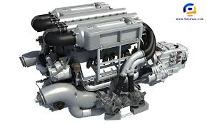 A w16 engine is a sixteen cylinder piston engine with four banks of four cylinders in a w configuration. Bugatti Veyron W16 Engine 3d Model By Gandoza On Deviantart