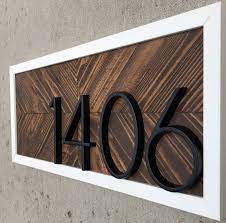 Stock styles or customized for you. Horizontal House Numbers Horizontal Address Plaque Etsy In 2021 House Numbers Horizontal House Numbers House Number Sign