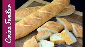 Como Hacer Pan Casero Tipo Baguette Recetas De Javier Romero Como Hacer Pan Casero Como Hacer Pan Como Hacer Pan Baguette