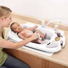 Keeeper hippo baby bath and stand with drainage pipe. Safety 1st Newborn To Toddler Bathtub With Slideguard White Walmart Com In 2021 Baby Bath Tub Newborn Toddler Bath Baby Bath Tub