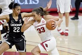Mic'd up with arkansas razorback football. Wholehogsports Arkansas Downs No 3 Uconn Women