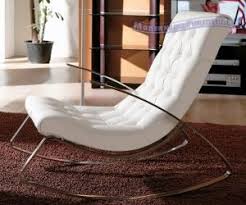 Ultra Modern White Rocking Chair Betterimprovement Com Modern Rocking Chair White Rocking Chairs Furniture