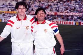 Aguante atletico, somos todos tucumanos. Nostalgia Futbolera On Twitter Davor Suker Y Diego Armando Maradona Sevilla Fc 1992