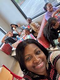 Celebrating the May babies- Tiara, Naombi, and Taylor.