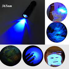 3 99 Powerful Aa Battery Uv Led Flashlight Purple Flash Torch Light 365nm 395nm Ultra Violet Lamp Ultraviolet Blac Uv Flashlight Torch Light Led Flashlight