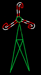Cane Windmill Anim Bg Gif Christmas Display Christmas Wonderland Candy Cane
