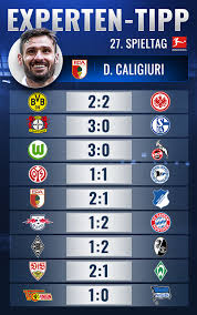 Hier gibt's alle infos und voraussichtlichen aufstellungen im überblick. Bundesliga Tipprunde Caligiuri Glaubt Am 27 Spieltag An Schalke Niederlage Transfermarkt