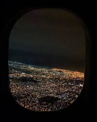 Plane Night Sky Lights Travel In 2020 Night Aesthetic Plane Window View Sky Aesthetic