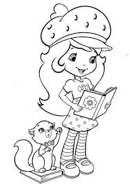 Strawberry shortcake, orange blossom, lemon meringue, raspberry torte, plum pudding, blueberry muffin all is here for your coloring. Free Easy To Print Strawberry Shortcake Coloring Pages Tulamama