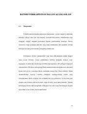 Islam dari politik hukum ekonomi islam sampai pranata ekonomi syariah hkm ekonomi islam (ag. Bab 2 The Latest Pdf Konsep Perkahwinan Dalam Agama Islam 2 1 Pengenalan Perkahwinan Merupakan Instrumen Prelimenari Primer Kepada Pembinaan Course Hero