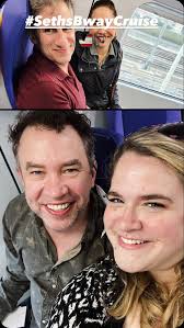 My phone made this amazing video of my Broadway cruise to Europe with me,  James, Andréa Burns, Bonnie Milligan, Jason Graae & Faith Prince! Come