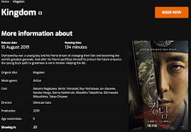 This was even more so for drama series. Regals Is Playing A Japanese Movie Called Kingdom I Click And See The Image They Used Is From A Korean Tv Show On Netflix Corporatefacepalm