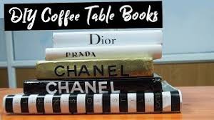 The book itself is full of pictures. Coffee Table Books Decor Best Designer Books Diy Chanel Prada Dior Youtube