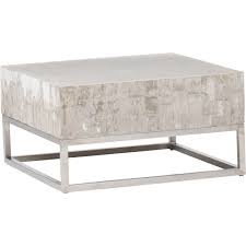 Concrete And Chrome Coffee Table Coffee Table Coffee Table Rectangle Concrete Coffee Table