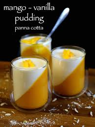 Mango Pudding Recipe Mango Pudding Dessert Mango Panna Cotta Recipe Mango Dessert Recipes Mango Dessert Mango Pudding