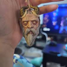 God of War Inpired Mimir Resin Hangable Head