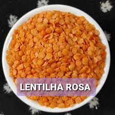 LENTILHA ROSA PARTIDA À GRANEL preço p/cada 200g