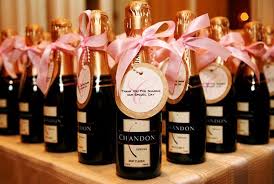 Wine Favors Ideal Weddings Champagne Wedding Favors Champagne Favors Bridal Shower Champagne
