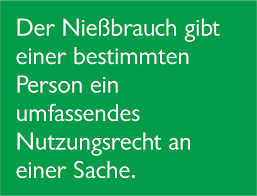 Am häufigsten kommt das nießbrauchrecht in form eines lebenslangen rechts, eine immobilie zu bewohnen und nutzen daraus zu ziehen, zur anwendung. Was Ist Eigentlich Niessbrauch Laut Wohnungseigentumsrecht