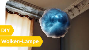 Diy Wolken Lampe Basteln Fur Interessante Lichteffekte