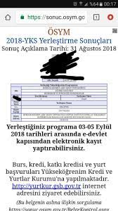 Yks tercihleri ne zaman biter sorusu, üniversiteye girmek isteyen milyonlarca adayın gündeminde yer almaya devam ediyor. 2018 Yks Tercih Sonuclari 1731222 Uludag Sozluk Galeri