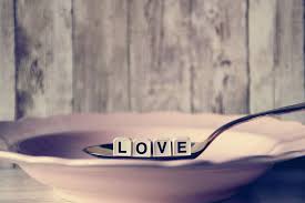 love, plate, spoon, portion, letters, heart, soup, spoons, scoop out, parts  | Pxfuel