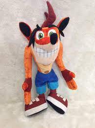 A crash bandicoot plush with the fruit bazooka! Crash Bandicoot 30cm Plush Doll Brand New Doll Underpants Doll Sleepweardoll Aliexpress