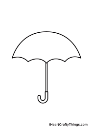 Let us start by drawing the outline of the large, fluffy crest and head of the umbrella cockatoo. Umbrella Drawing How To Draw An Umbrella Step By Step