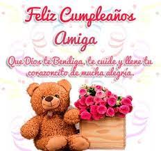 Feliz Cumpleaños Amiga...... - Tarjetas de Feliz Cumpleaños | Facebook