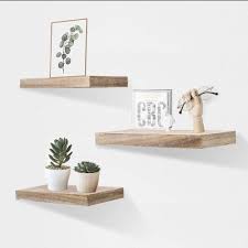 Apr 09, 2020 · add an additional 2x2 section of wood for wide shelves, if desired. Ahdecor Floating Wall Mounted Shelves Set Of 3 Display Rustic Wood Ledge Shelves Wide Panel For Bedroom Office Kitchen Living Room 5 9 Deep Walmart Com Walmart Com