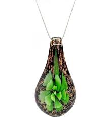 We did not find results for: Distinctive Decorative Green Flower Venetian Murano Glass Teardrop Shaped Pendant Necklace
