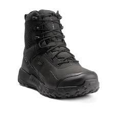 Made from 100% fabric or textile with a leather sole that measures approximately 1.5 inches. Under Armour Valsetz Rts 1 5 Side Zip Tactical Boot