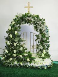 Gates Of Heaven Funeral Flowers Funeral Flower Arrangements Funeral Floral Arrangements