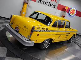 Image result for Federal Yellow 1956 Taxi