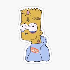 50 videos play all mix juice wrld lucid dreams lyrics youtube. Bart Stickers Redbubble