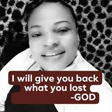 God restores lost things