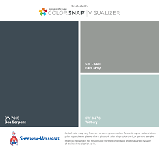 Maybe you would like to learn more about one of these? I Found These Colors With Colorsnap Visualizer For Iphone By Sherwin Williams Sea Serpent Sw 7 House Paint Exterior Watery Paint Color Paint Colors For Home