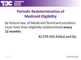 Tenncare Redetermination Gordon Bonnyman Staff Attorney